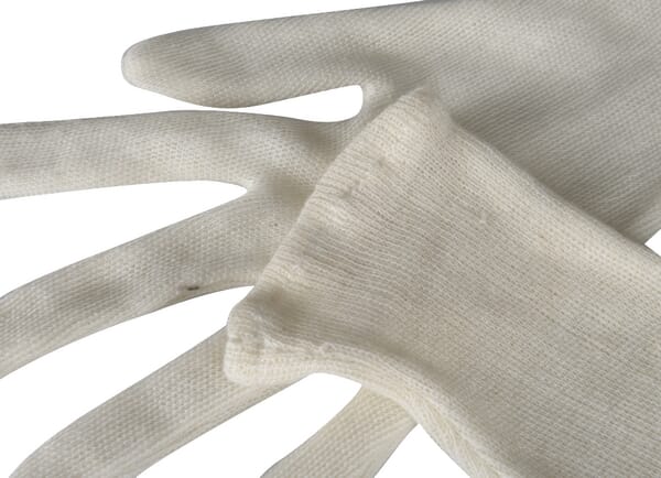 OX-ON Knitted Basic 13000 bomulds inderhandske str. 10