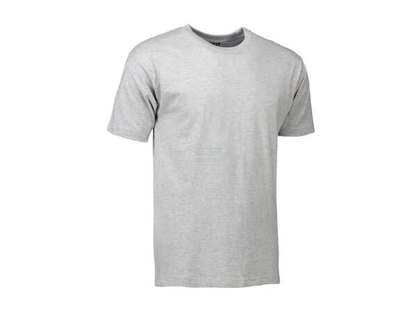 Hydrowear T-shirt, bomuld/viskose, grå melange, str. S