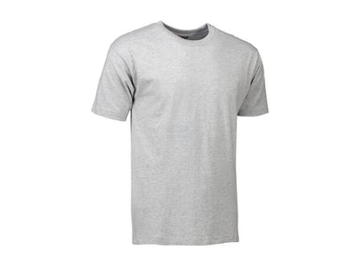 Hydrowear T-shirt, bomuld/viskose, grå melange, str. S