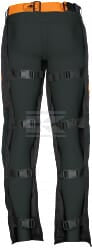 Roadrunner Chaps XS-L grå/sort
