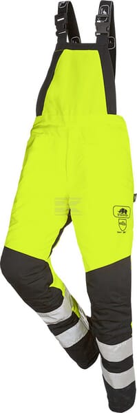 HI-Vis Skæreoveralls, Orange, Størrelse L