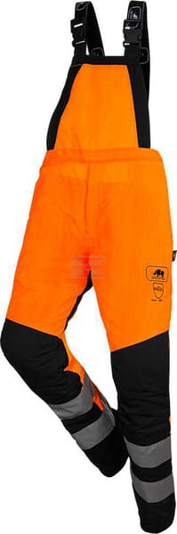 Skæreoveralls HI-Vis Orange XL - Sikkerhedsoveralls
