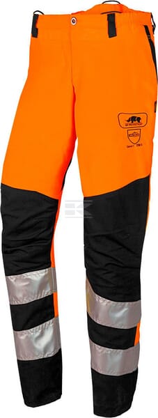 Skærebukser HI-Vis Orange, Størrelse S