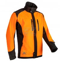 Fuyu Softshell Jakke 2XL Orange/Sort