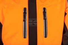 Fuyu Softshell Jakke 2XL Orange/Sort