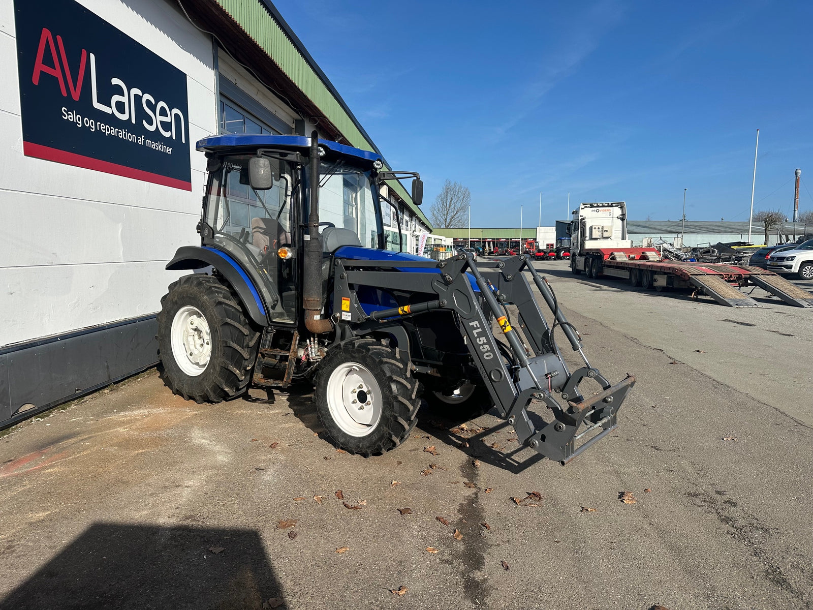 Lovol 504-m 4wd med frontlæsser