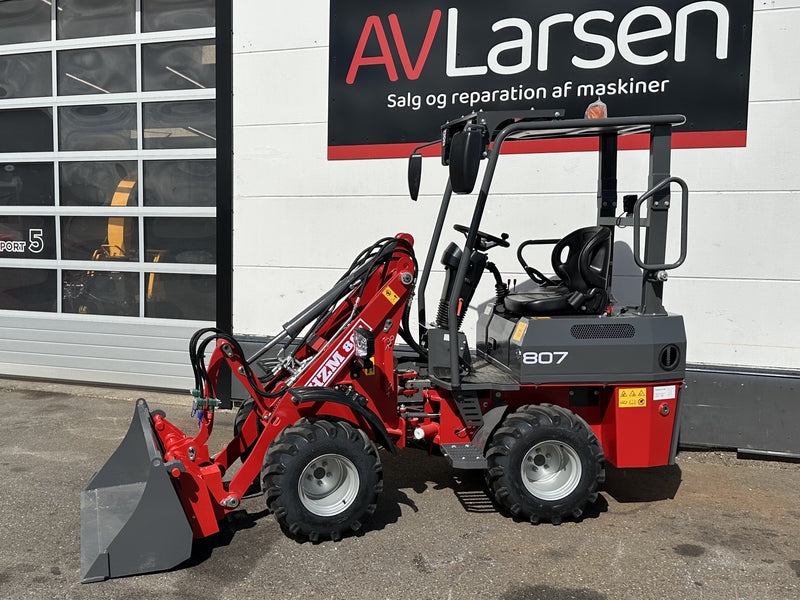 HZM 807 Minilæsser uden kabine