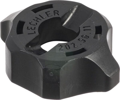 Dyseholder, bajonet, Ø12,6, sort, med pakning, Lechler