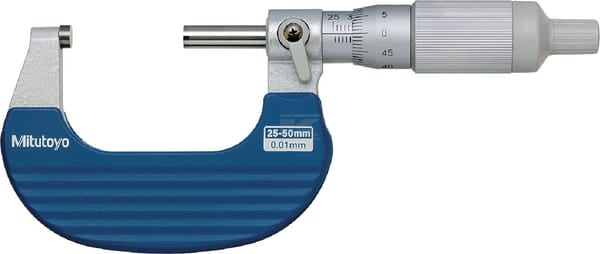 Mitutoyo Ekstern Mikrometerskrue 0-25 mm