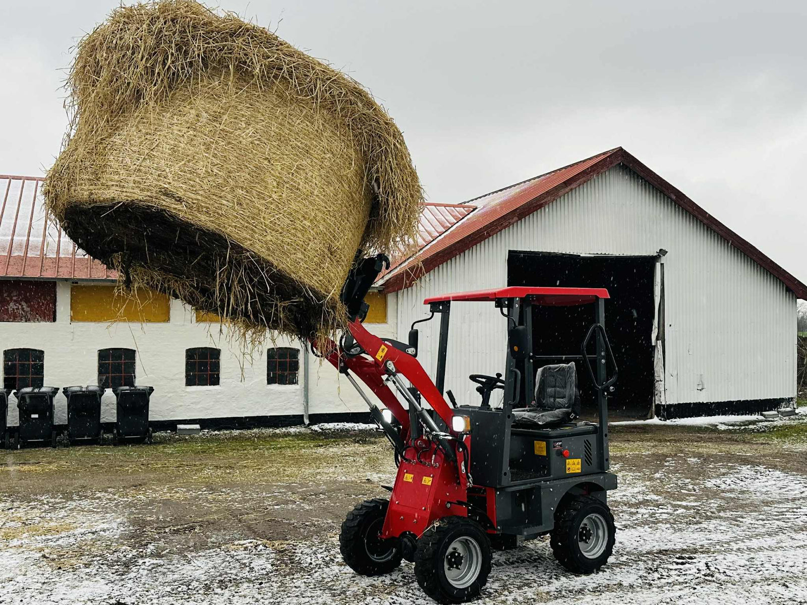 HZM 805E - Inkl. Skovl og pallegafler