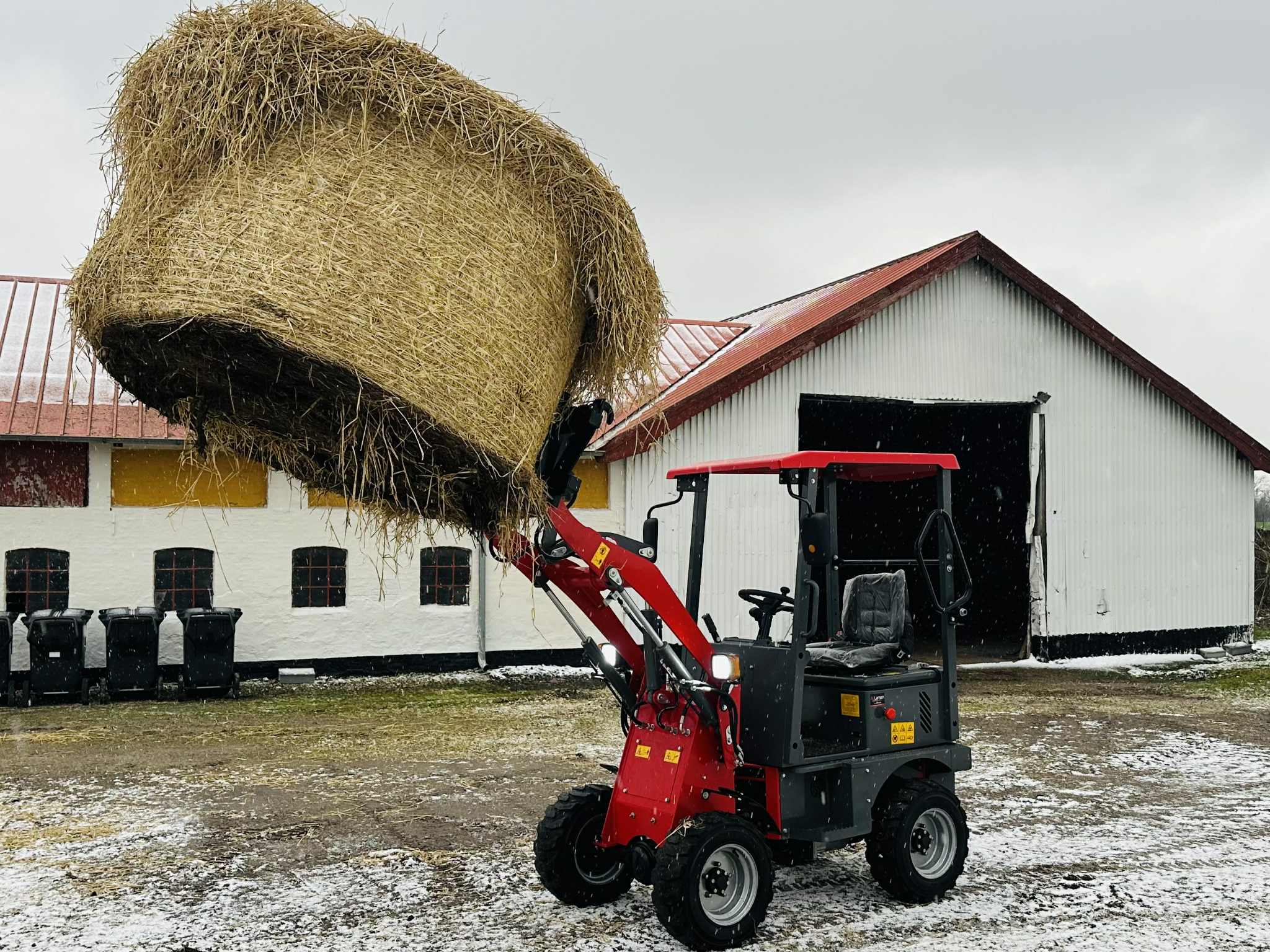 HZM 805E - Inkl. Skovl og pallegafler