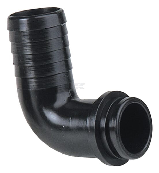 Slangestuds 90 gr til 3/4" omløber til 16 mm slange til o-ring G10031