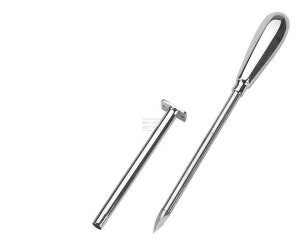 Toku-E Tromm Ø 5 mm 9 cm metalhåndtag
