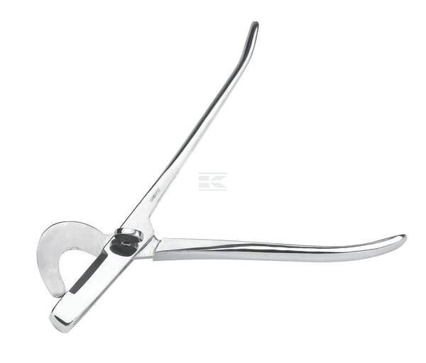 Toku-E Kastrationspincet, lige, rustfrit stål 19 cm