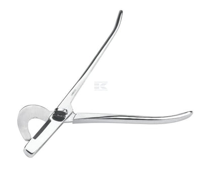 Toku-E Kastrationspincet, lige, rustfrit stål 19 cm