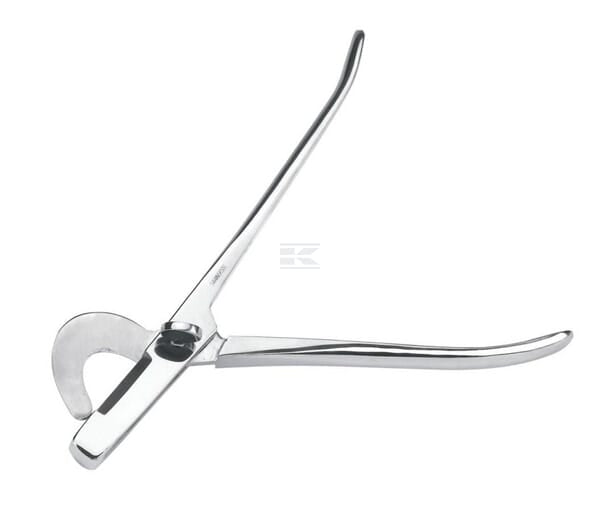 Toku-E Kastrationstang, Rustfri Stål, 19 cm