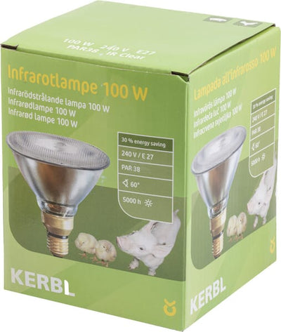 Econ Infrarød Lygte 100W Transparent