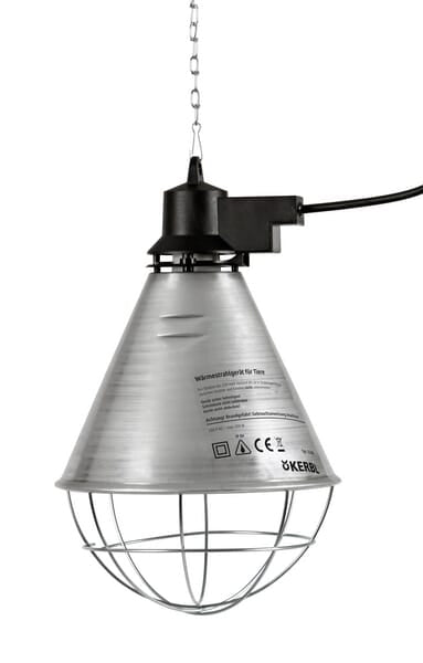 Varmelampe med 2,5 m kabel