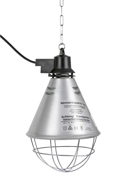 Varmelampe med 5 meter kabel