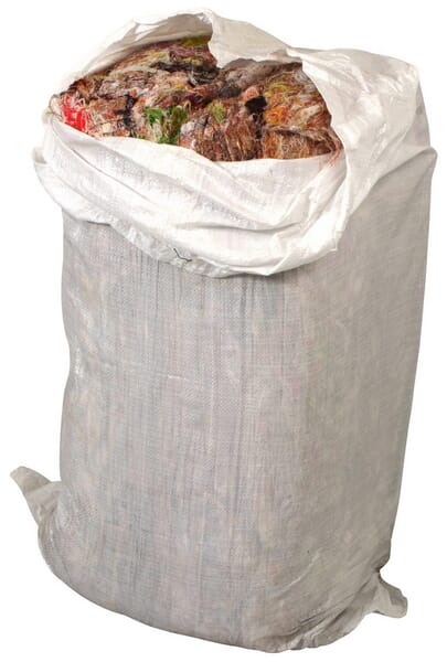Tvist hvidkulørt 25 kg – Rengøringsklude