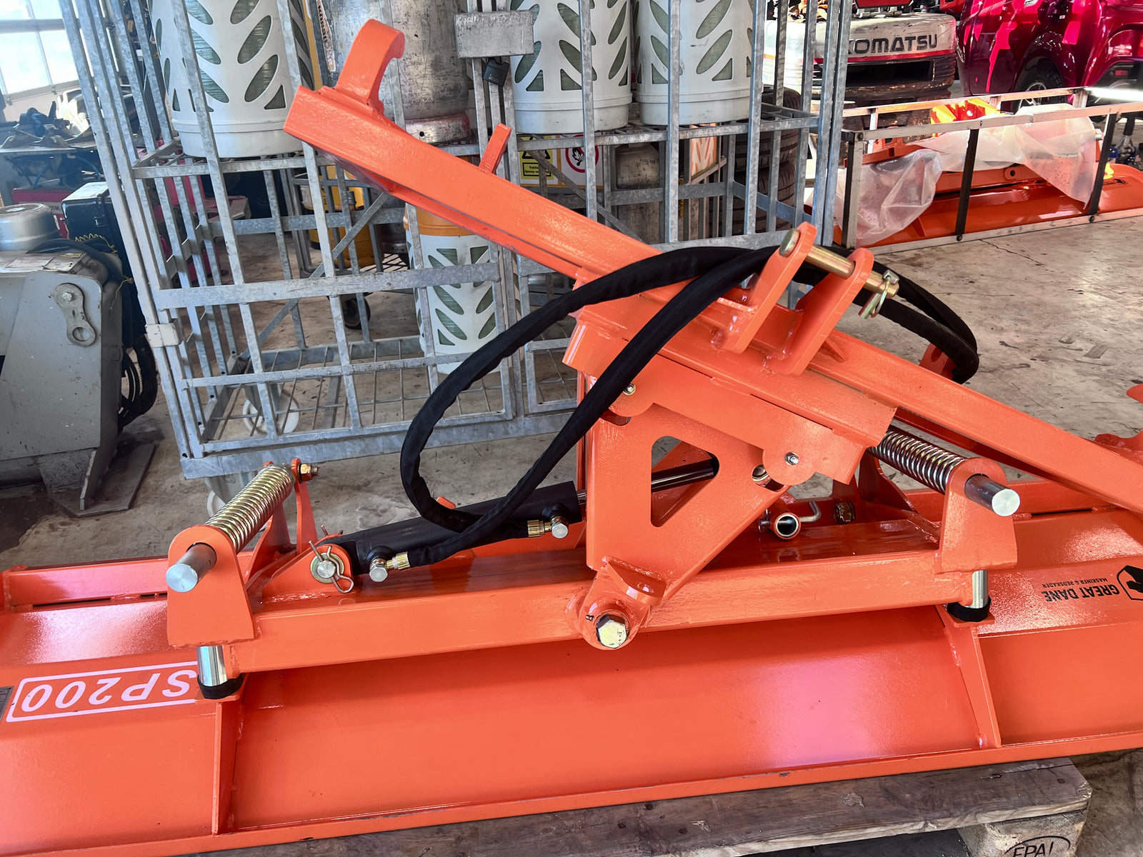 Sneplov/-blad 140-240cm med euroskifte samt 3 punkt ophæng.