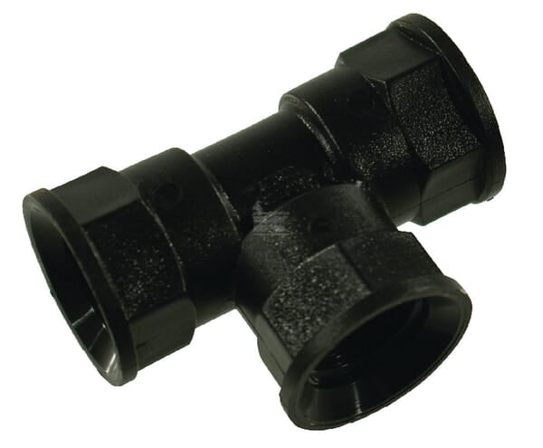 T-stykke 1/2" indvendig gevind