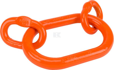 Ovalring flerstrengs G10 8 mm løfteudstyr