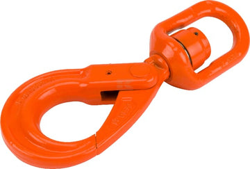 RSBS Sikkerhedskrog G10 med svirvel, 10mm