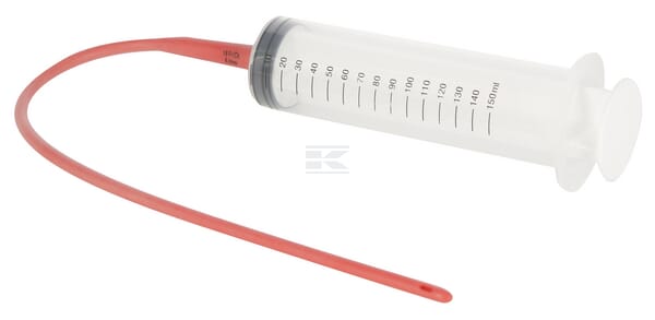Sprøjte med sonde 150 ml