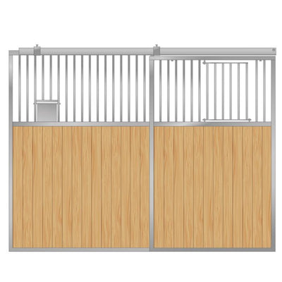 Front med skydedør 3,5 m, inkl. granplanker, SWE