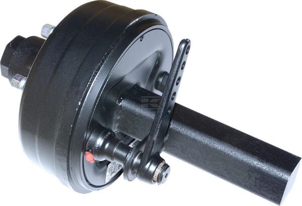 Stubaksel med bremse. Q70X450  300 x 90  309E  6-M18-160-205  Xxff=251 Q70X450 300X90 309E 6-M18-160-205 X
