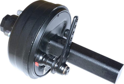 Stubaksel med bremse. Q70X450  300 x 90  309E  6-M18-160-205  Xxff=251 Q70X450 300X90 309E 6-M18-160-205 X