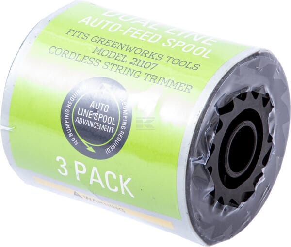 Greenworks Beskærespole 1,6 mm x 6 m – 3 stk.