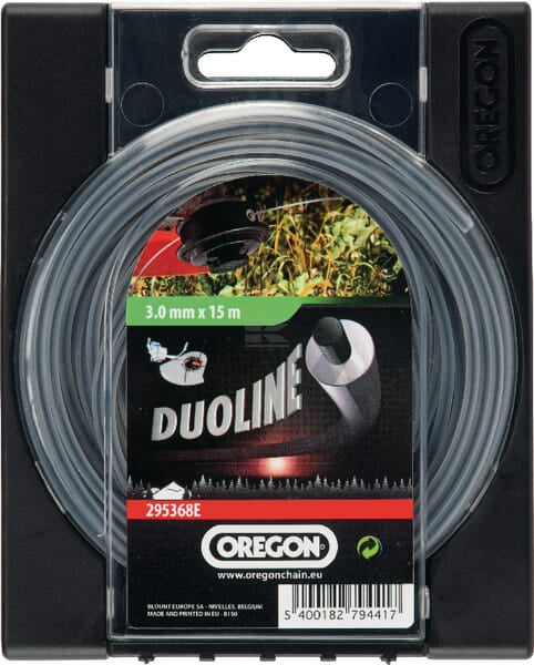 Duoline Nylonsnøre 3,0 mm x 15 m til trimmer