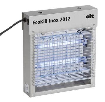 SuperCat PRO Elektrisk Fluedræber Inox, 2x6W