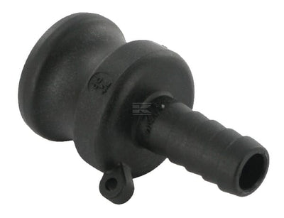 Camlock Type E 3/4" slangeende 13 mm polypropylen