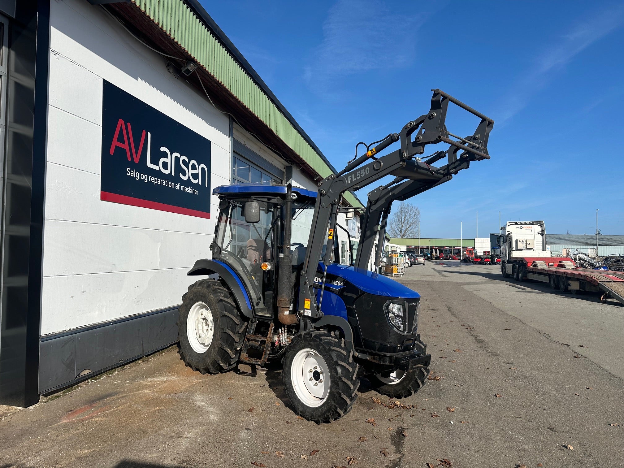 Lovol 504-m 4wd med frontlæsser