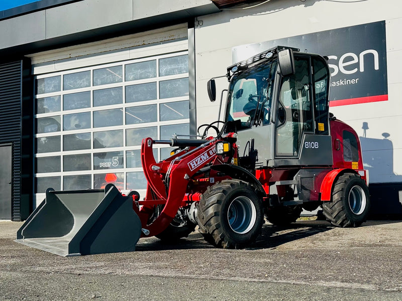 HZM - 810B Minilæsser med kabine