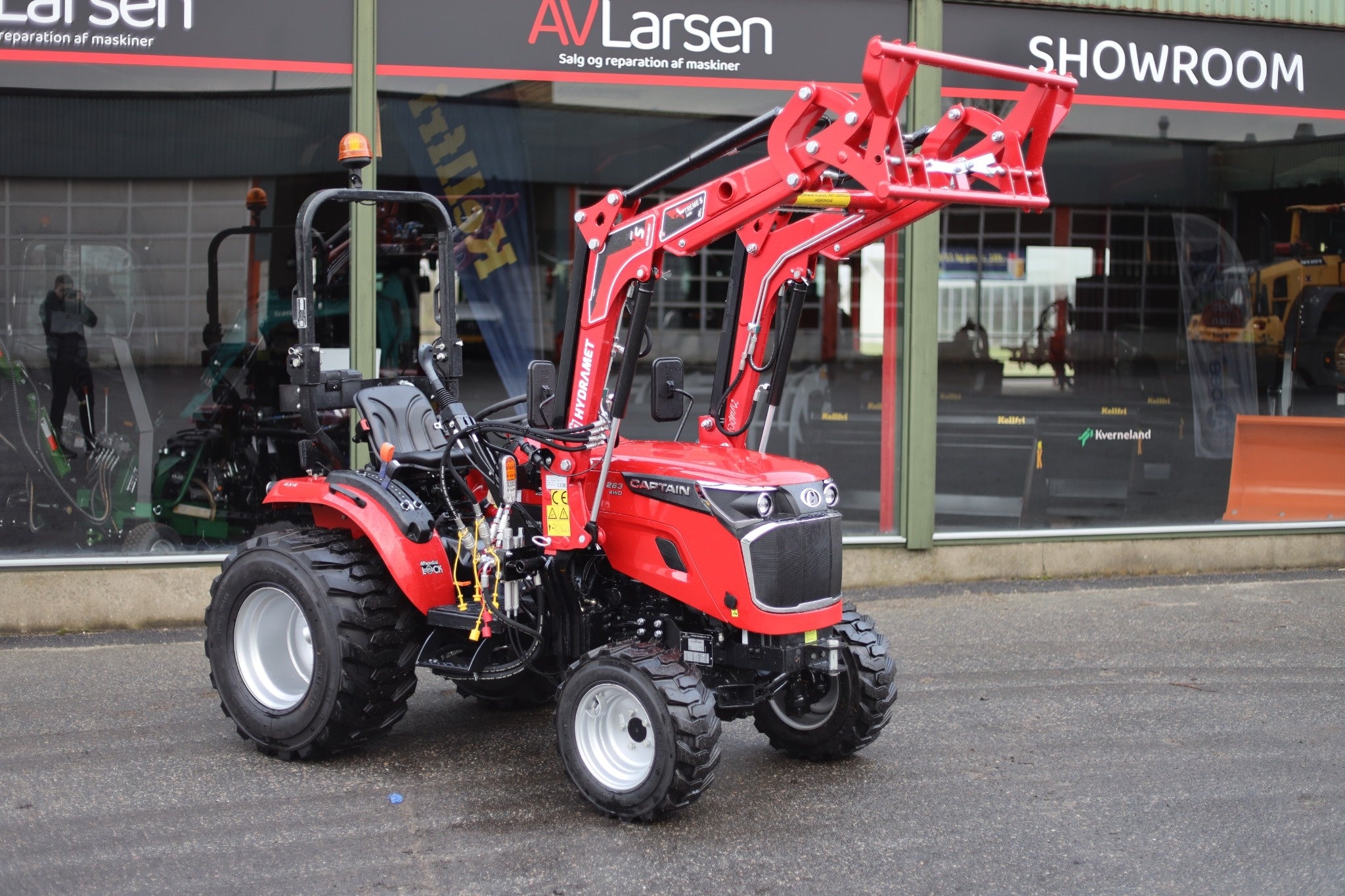 Captain 263 med Inter Tech frontlæsser