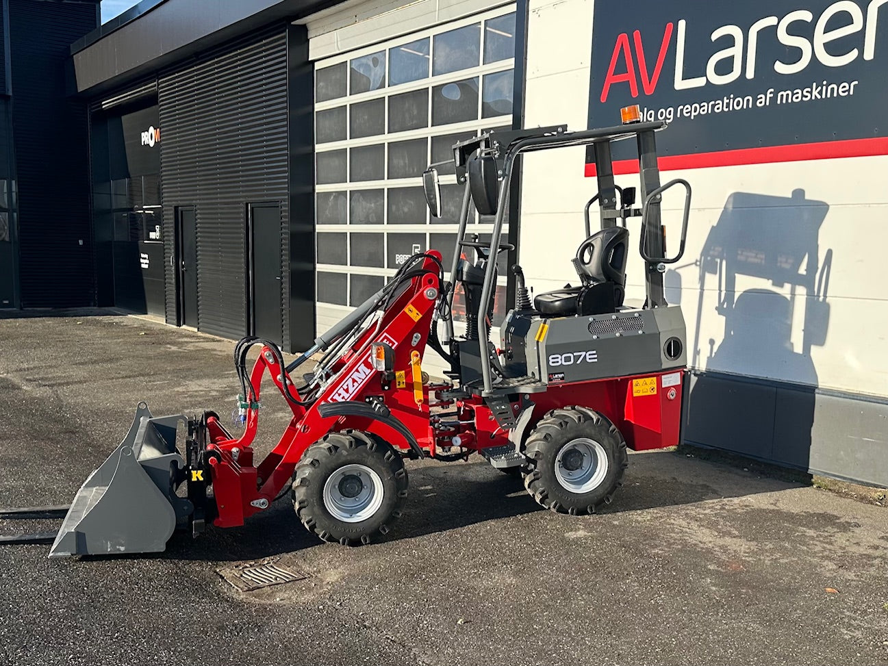 HZM 807E Elektrisk Minilæsser