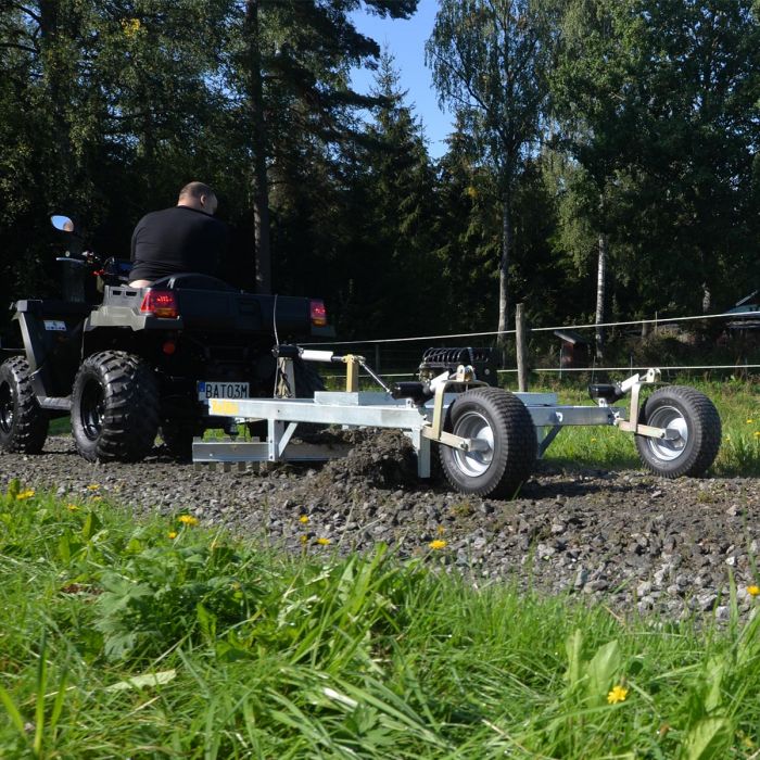 Vejhøvl ATV 3-Stål med elektrisk høj og sænkbarfunktion