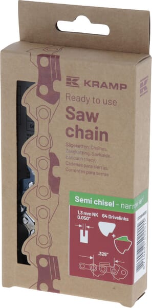 Kramp Efficiency Savkæde .325" 1,3 mm 64 DL Halvmejsel