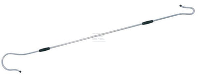 Hyrdestav aluminium til hals/ben 130 cm