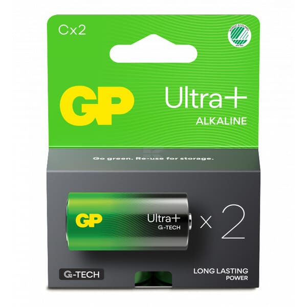 GP C Batterier 14AUP/LR14 (2-pak)