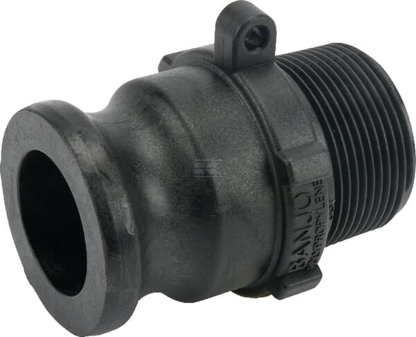 Camlock 1 1/2" han x 1 1/2" BSP han Banjo