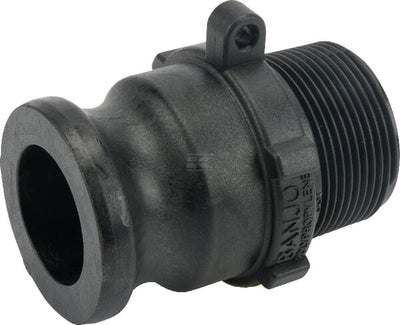 Camlock 1 1/2" han x 1 1/2" BSP han Banjo