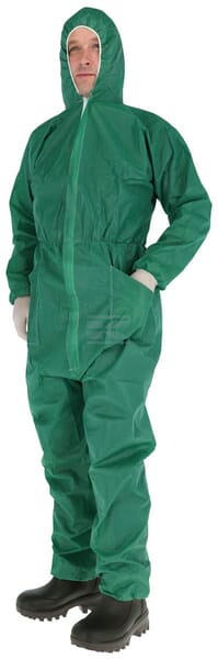 3M Engangskedeldragt Grøn, Størrelse L, 70 g/m²