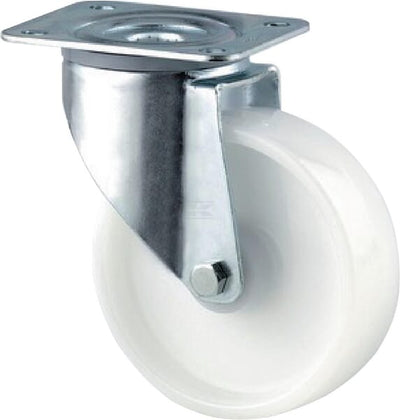 Tente Drejehjul Polyamidhjul Ø125mm, 250kg Belastning