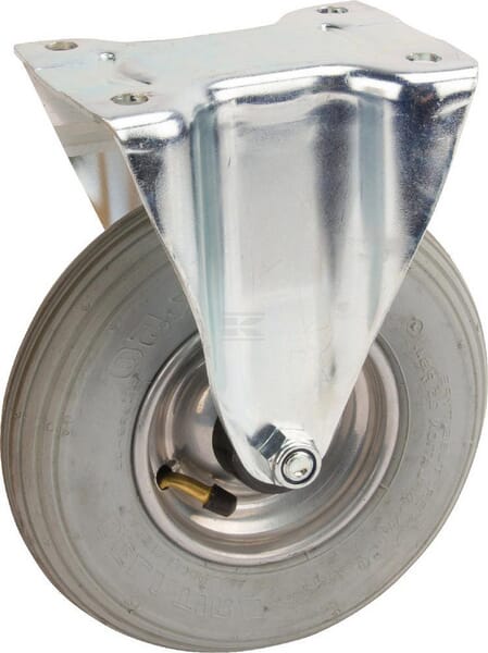 Tente Fast Hjul, Gummi Ø200x50 mm, 75 kg Belastning