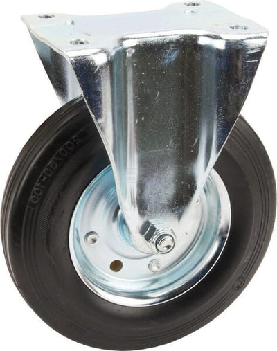 Tente Fast Hjul Gummi Ø200x50 mm, 205 kg Belastning